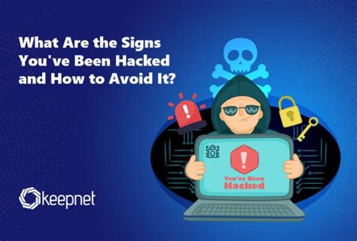 What are the signs of email being hacked?