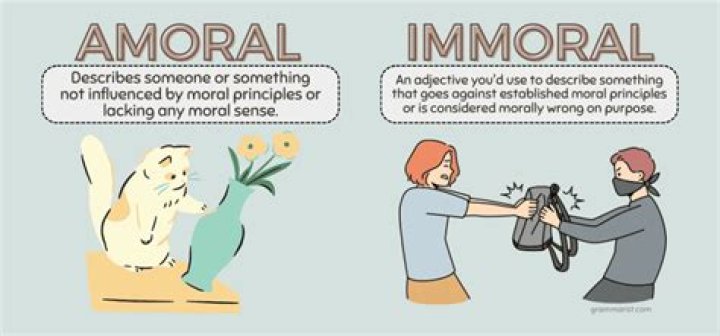 What are types of immorality?