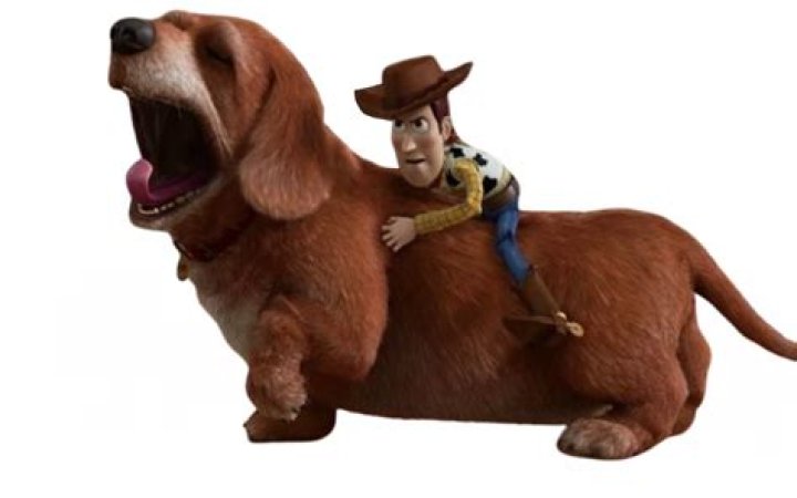 What breed is Buster from Toy Story?