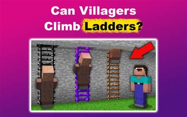 What can mobs climb?