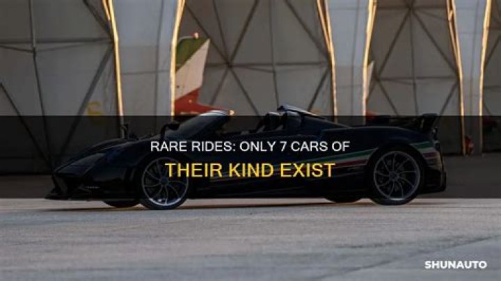 What car has only 7 in the world?