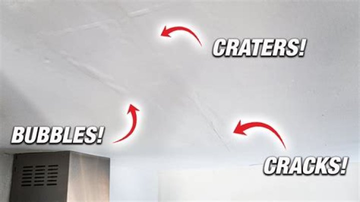 What causes bubbles in side wall?
