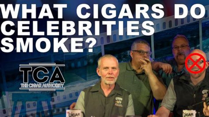 What cigars do celebrities smoke?