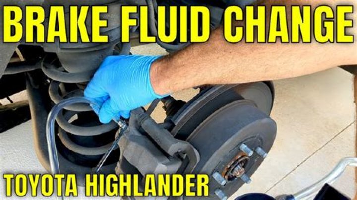 What color is Toyota brake fluid?