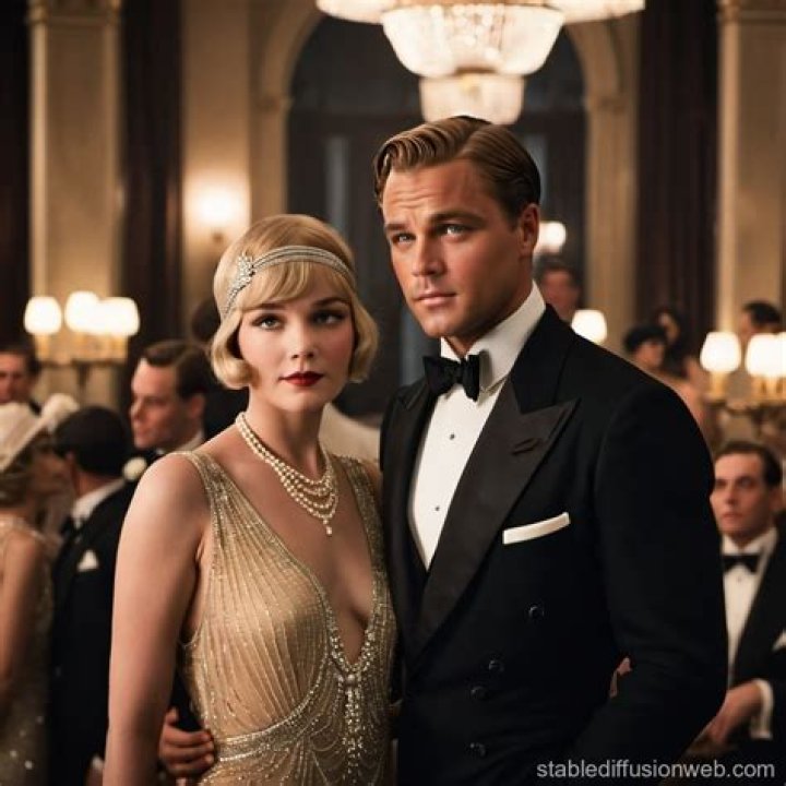 What color represents Tom in The Great Gatsby?