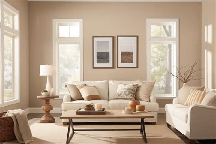 What colour goes with beige and cream?