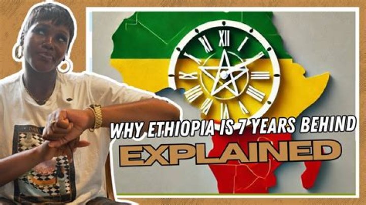 What country is 7 years behind?