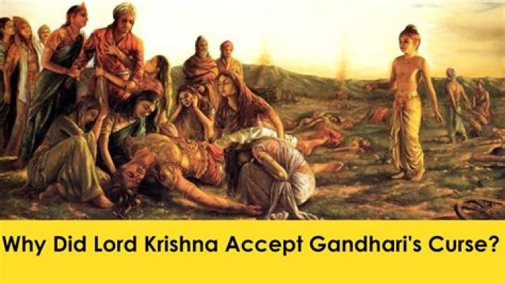 What curse did Krishna get?