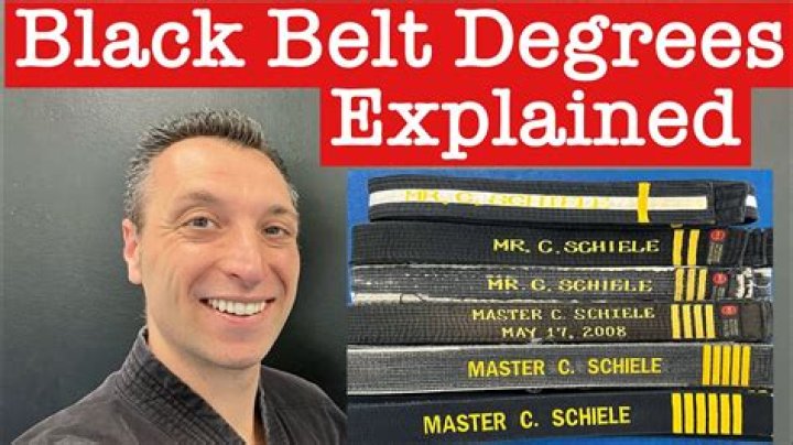 What degree belt is Chuck Norris?