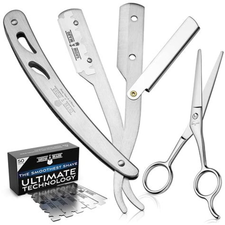 What degree edge is on a straight razor?