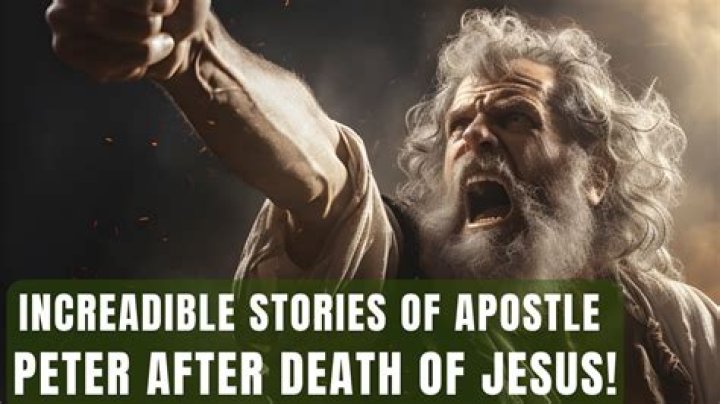 What did Peter do after Jesus died?