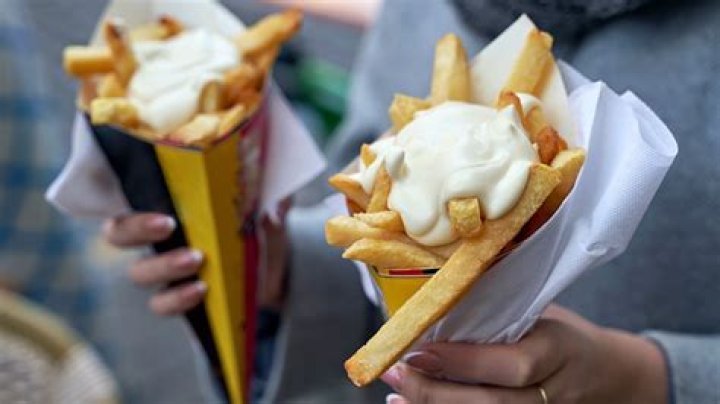 What do countries dip fries in?