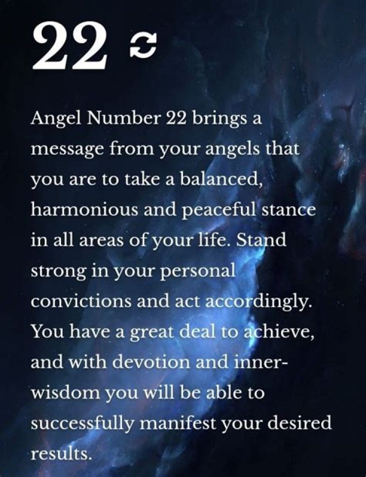 What does 22 mean in love?