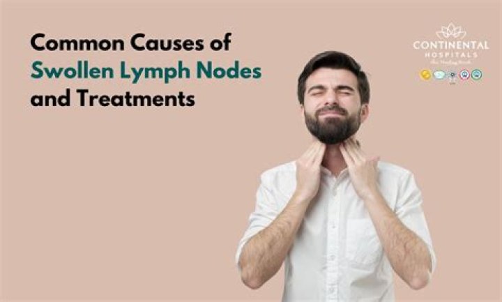 What does a swollen lymph node feel like?