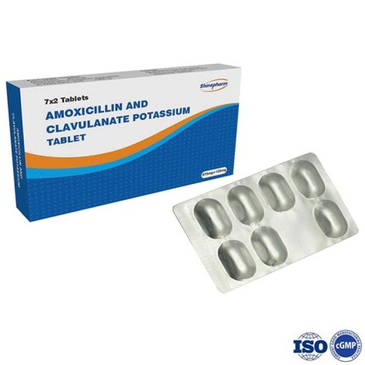 What does amoxicillin and clavulanate potassium cure?