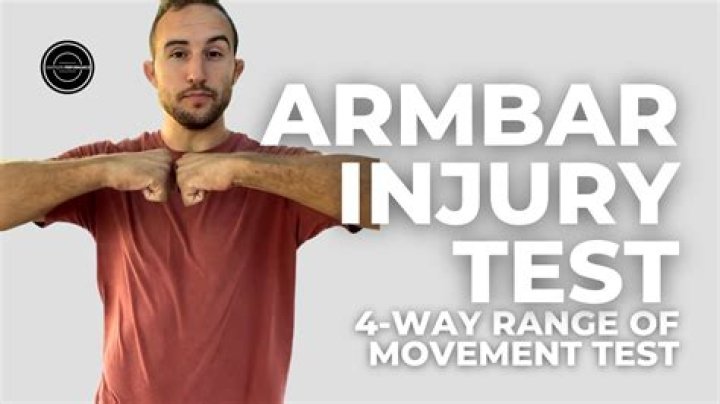 What does an armbar target?