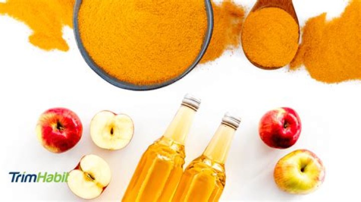 What does apple cider vinegar and turmeric do?