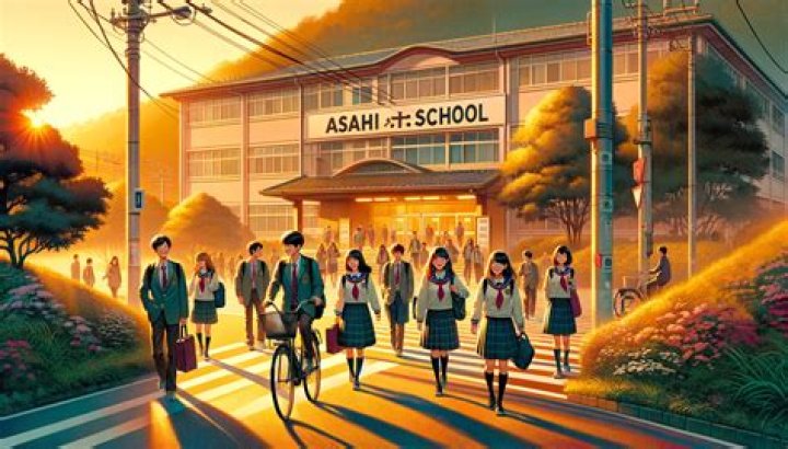 What does Asahi do after high school?