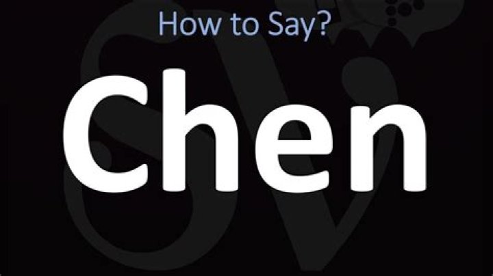 What does Chen mean in German?