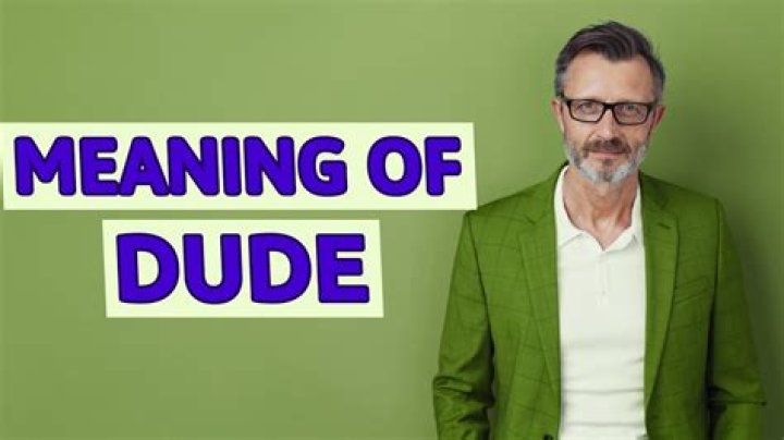 What does dude mean in Jamaica?