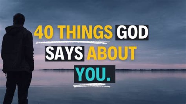What does God say about our souls?