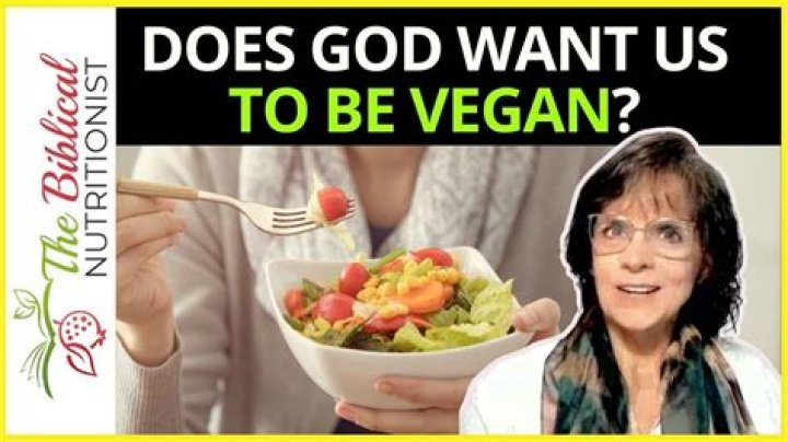 What does God say about veganism?