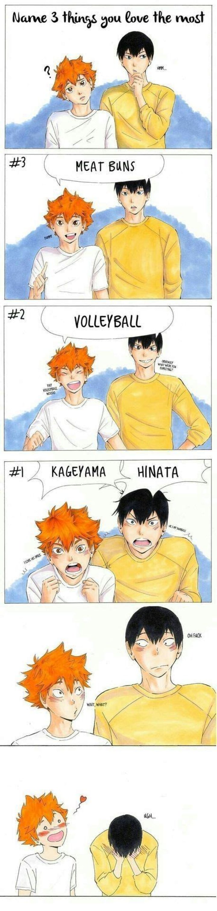 What does Hinata call Kageyama?