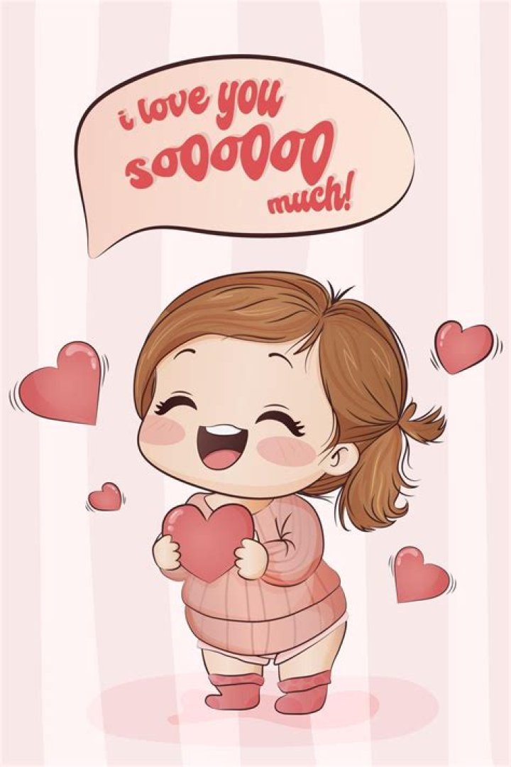 What does it mean if a girl says love you?