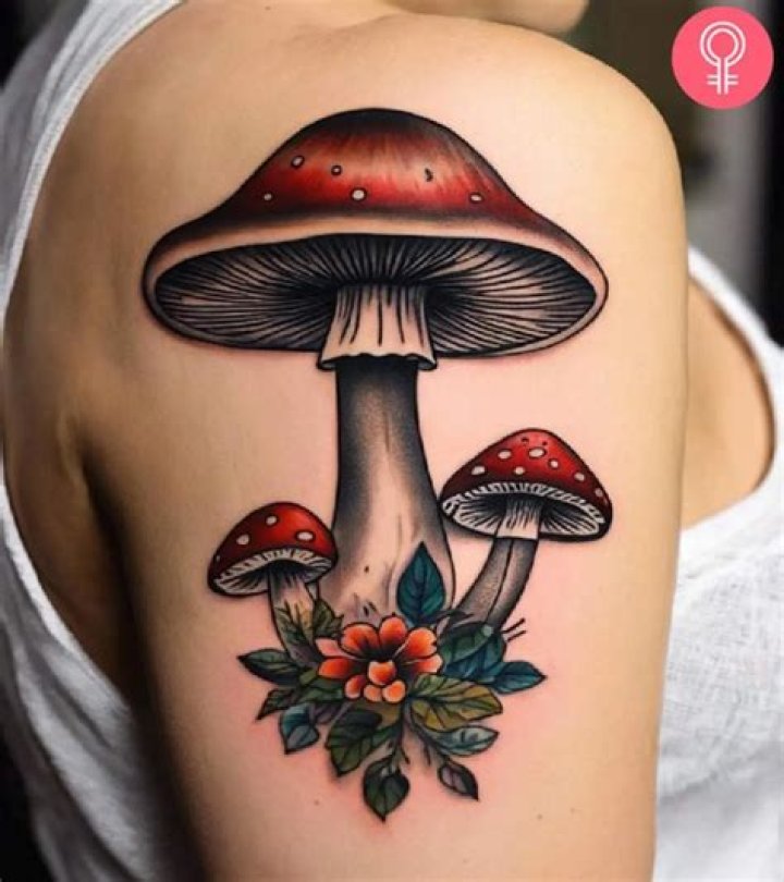 What does mushroom tattoo mean?