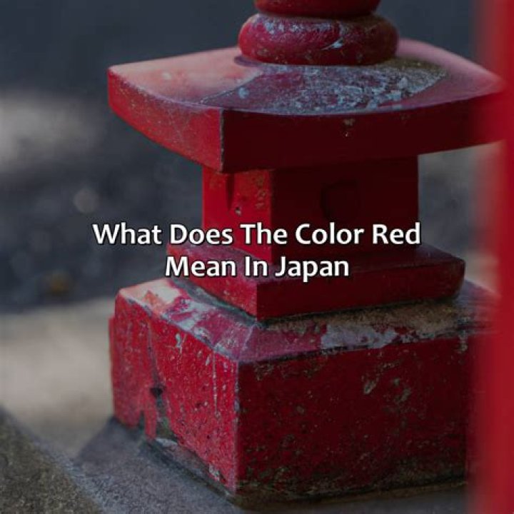 What does pink mean in Japan?