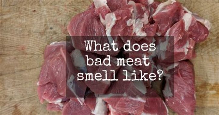 What does spoiled meat feel like?