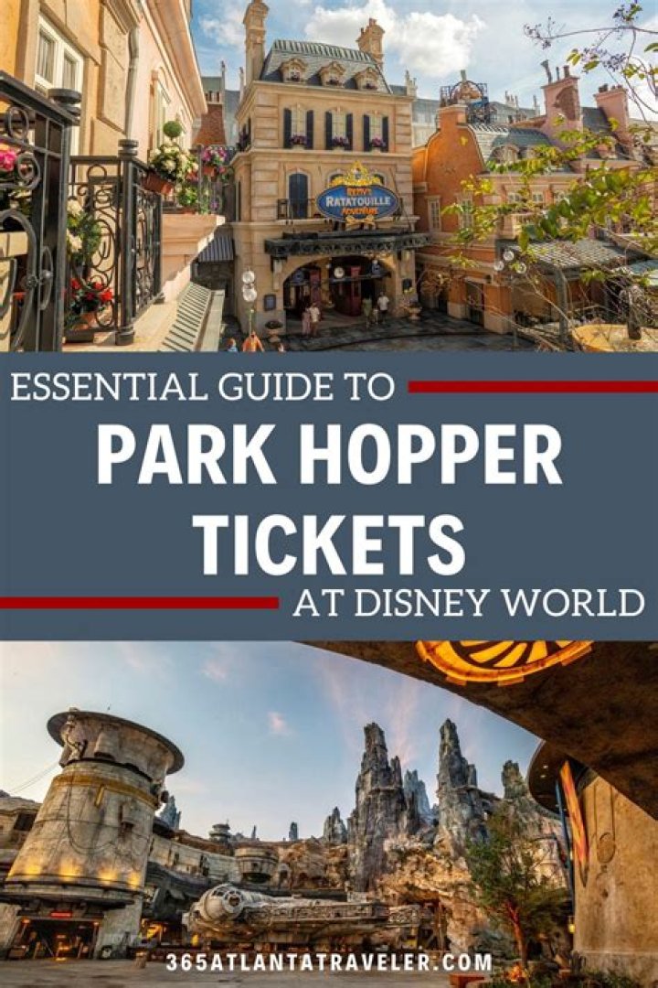 What does the park Hopper ticket include?