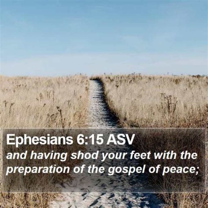 What does the word shod mean in the Bible?