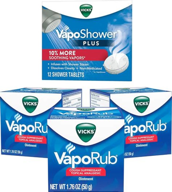 What does Vicks on chest do?