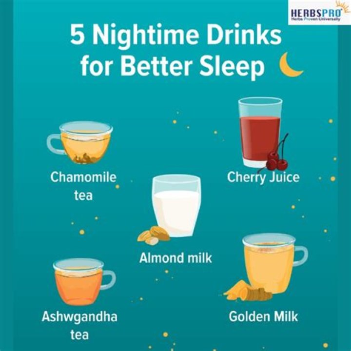 What drink helps you sleep better?