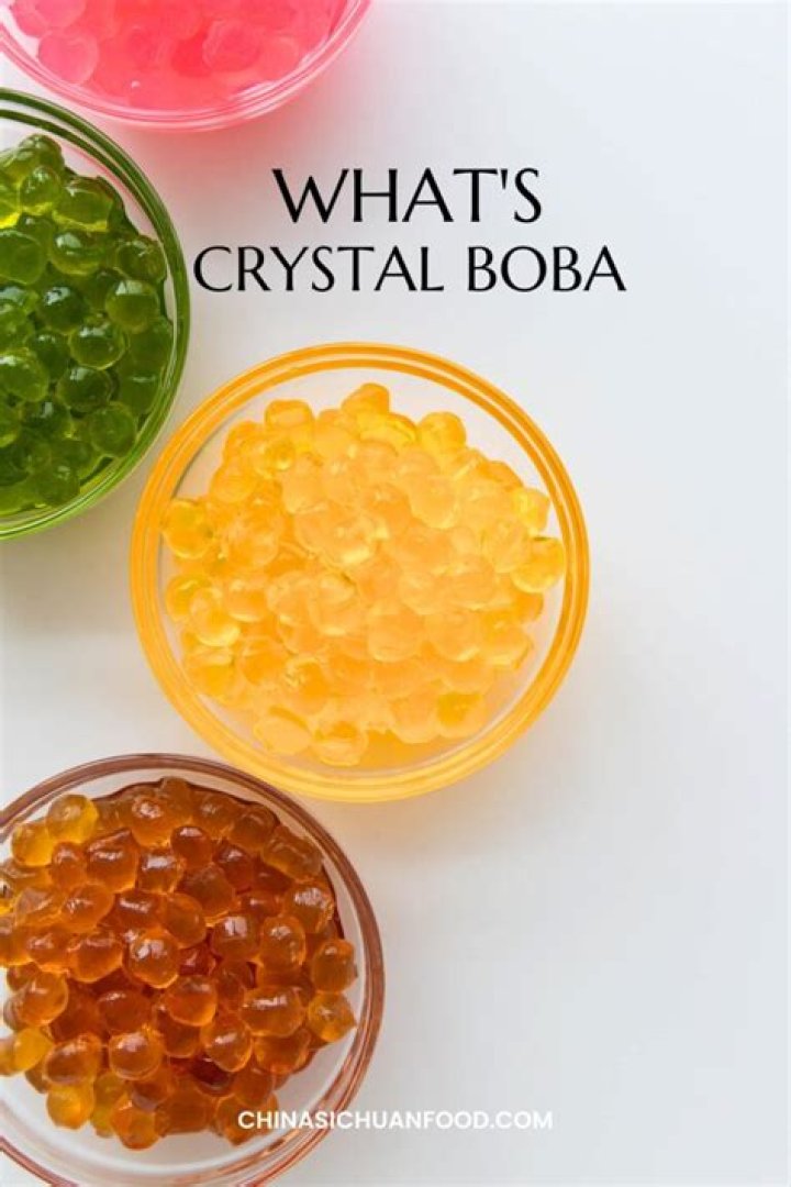 What flavor is crystal Boba?