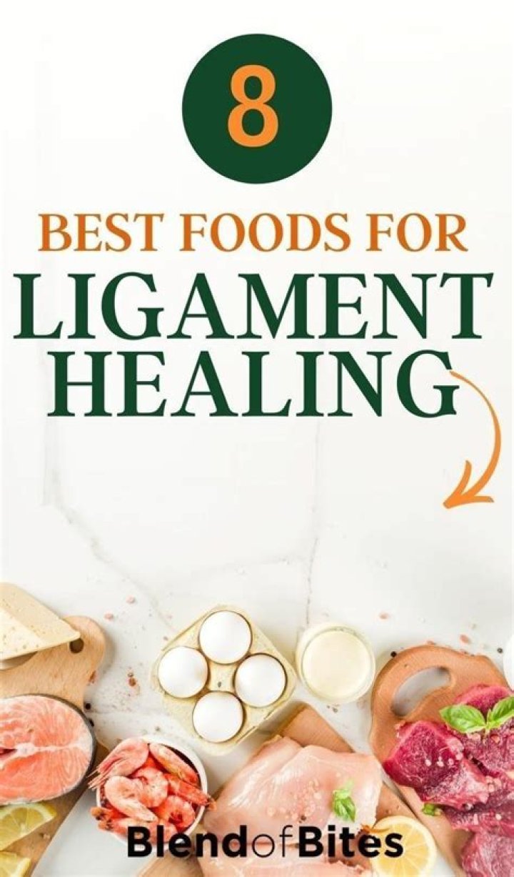 What foods help repair ligaments?