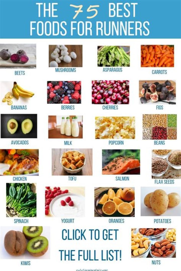 What foods make you run faster?