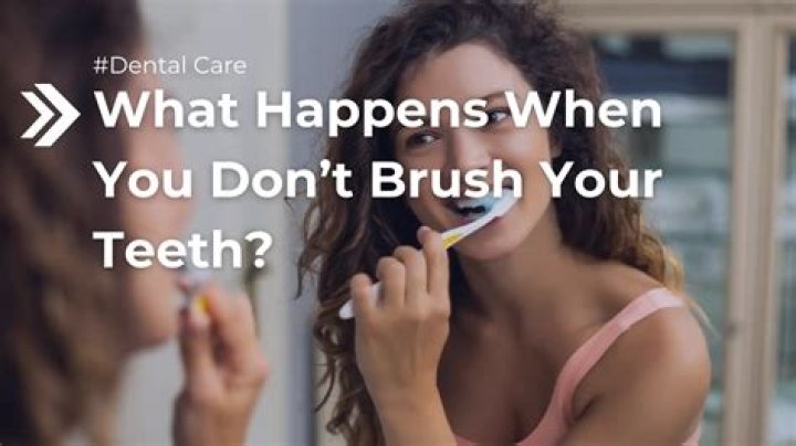 What happens if you don't brush your teeth for 20 years?