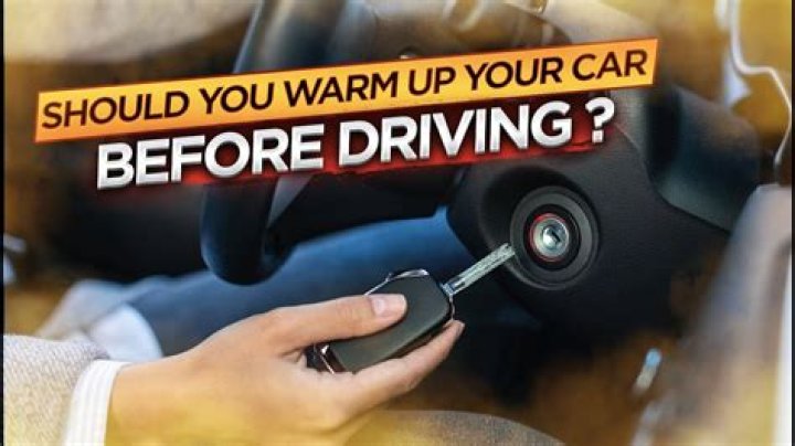 What happens if you don't warm up your car before driving?