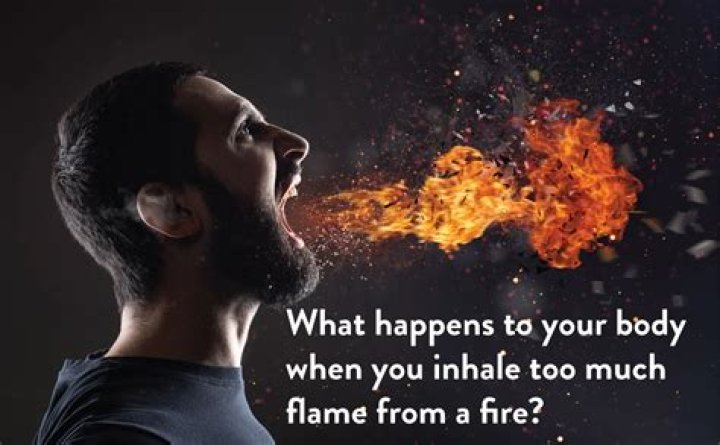 What happens if you inhale burnt clay?