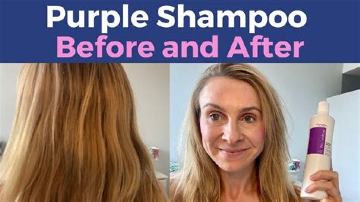 What happens if you use purple shampoo on GREY hair?
