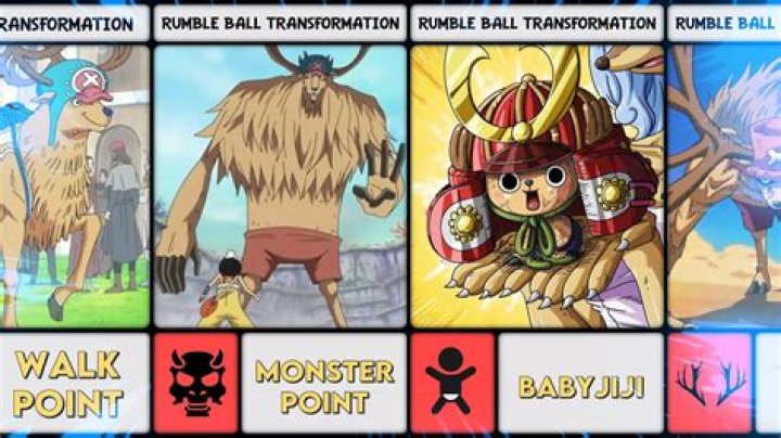 What happens when Chopper eats 3?