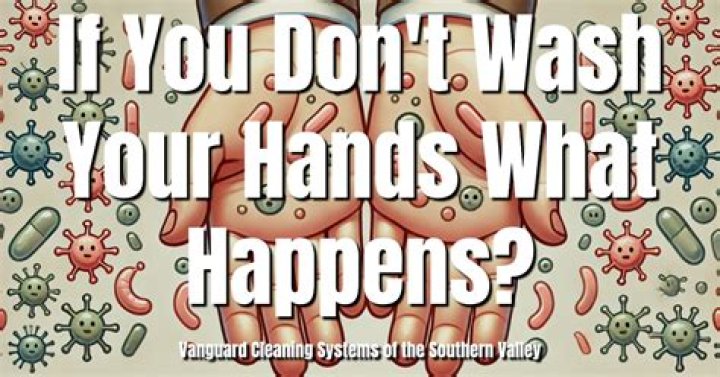 What happens when you don't wash your hands after pooping?
