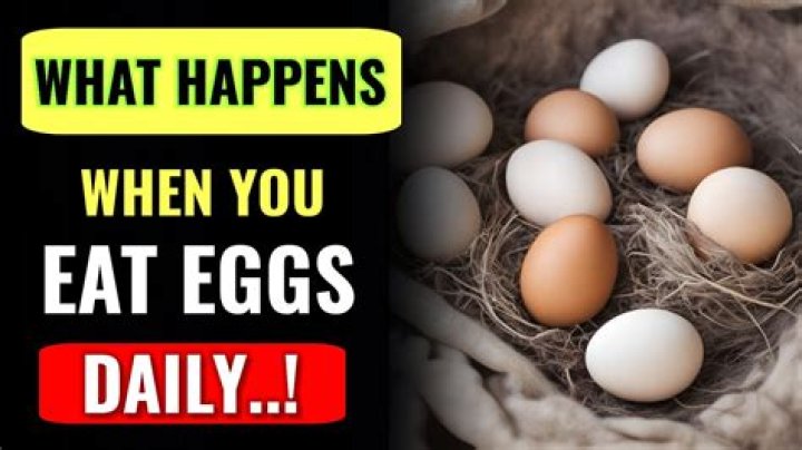 What happens when you eat eggs everyday?