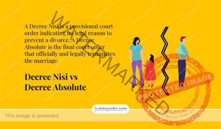 What happens with decree nisi?