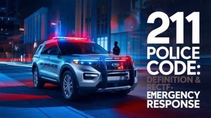 What is a 211 police code?
