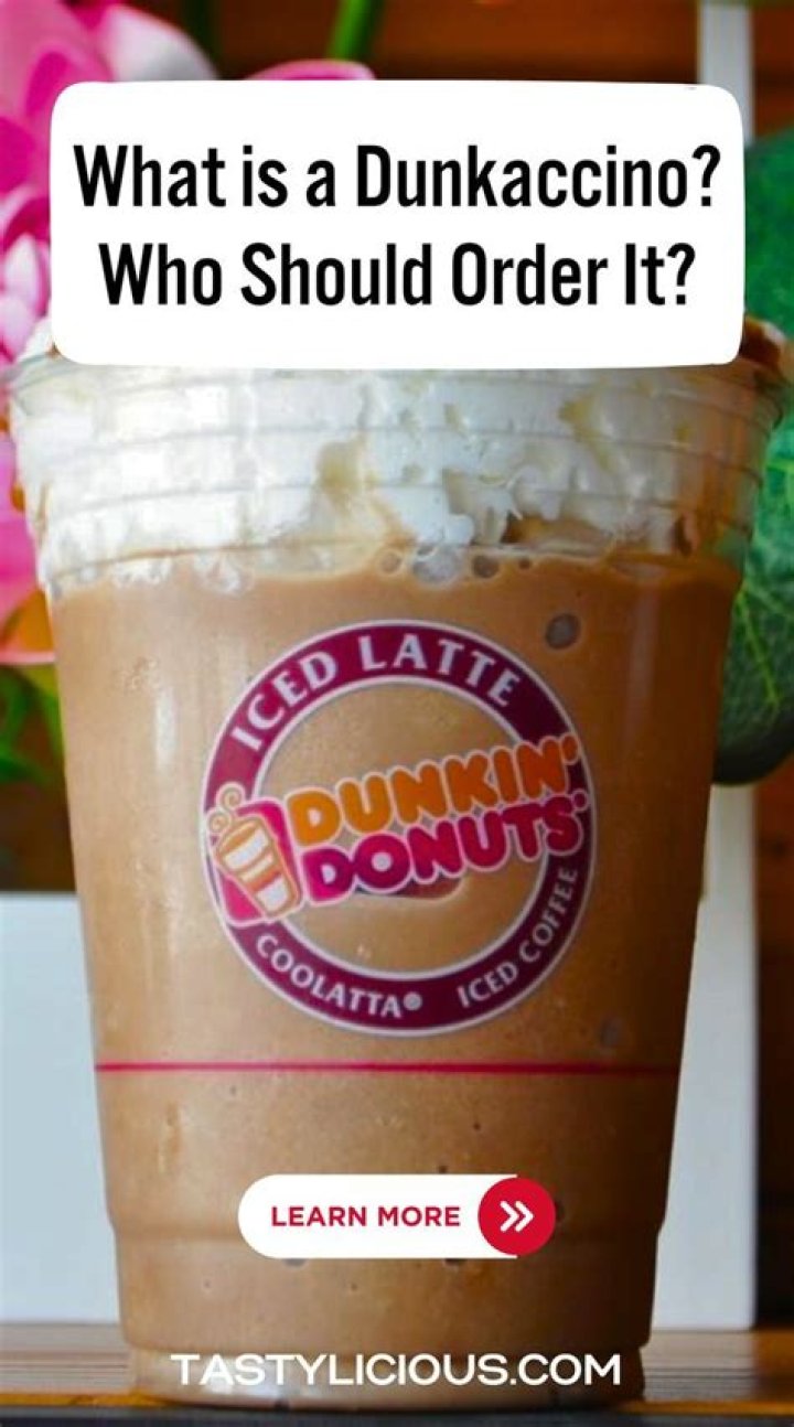 What is a dunkaccino?