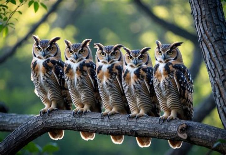 What is a group of owls called?