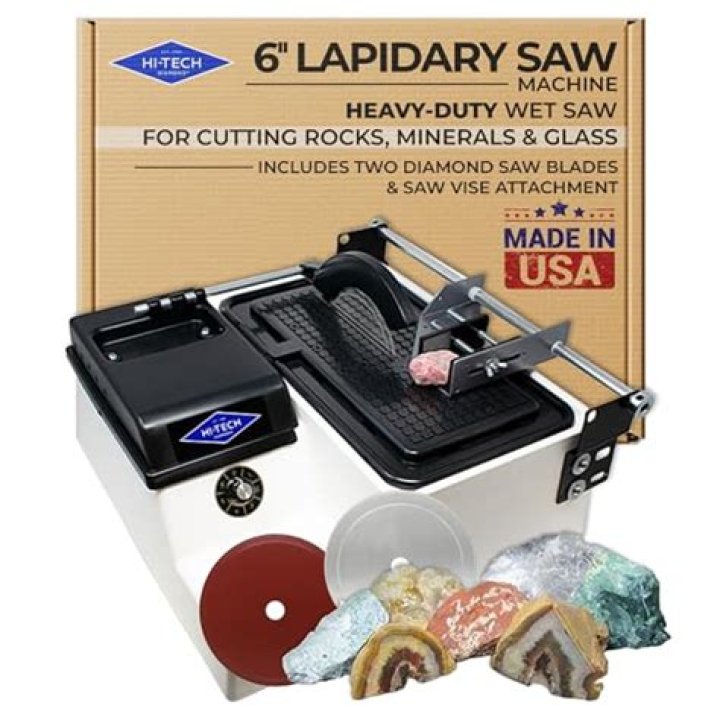 What is a lapidary saw?